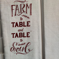 Farm to Table Towel Set