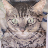 Tabby Cat Love Towel
