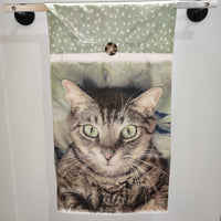 Tabby Cat Love Towel