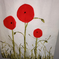 Spring Poppy Towel