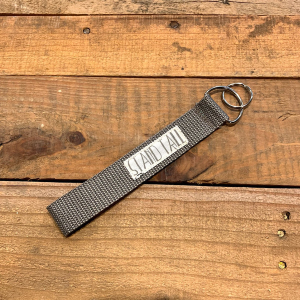 Handmade Wristlet Keychain - Stand Tall