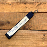 Handmade Wristlet Keychain - Blessed are the Peacemakers