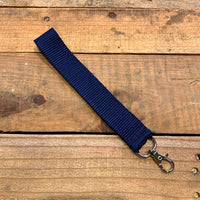 Handmade Wristlet Keychain - Blessed are the Pure in Heart