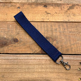 Handmade Wristlet Keychain - Blessed are the Pure in Heart