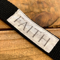 Handmade Wristlet Keychain - Faith