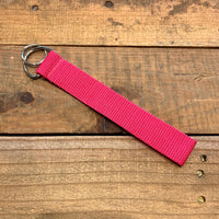 Handmade Wristlet Keychain - Love Moo