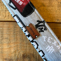 Handmade Wristlet Keychain - Aggie Fan