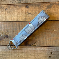 Handmade Wristlet Keychain - Count Your Chickens