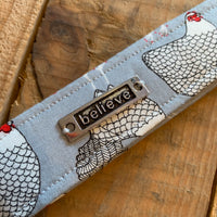 Handmade Wristlet Keychain - Count Your Chickens
