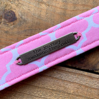 Handmade Wristlet Keychain - Pink Genie