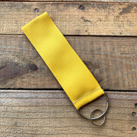 Handmade Wide Wristlet Keychain - Army