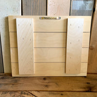 Medium Pallet Sign Decor - Bison Half Ton