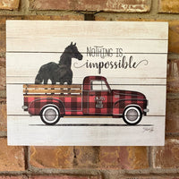 Medium Pallet Sign Decor - Enjoy the Ride