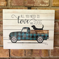Medium Pallet Sign Decor - Start Over Rover