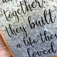 Life of Love Sign
