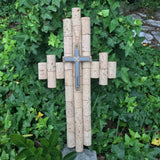 Wine Cork Cross - Grateful