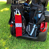 Hanging Golf Towel - Balls 'N Tees - Red