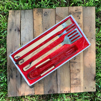 Dad is Flippin' Awesome Grill Utensil 4 piece Set