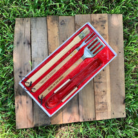 Chillin' & Grillin'/King of the Grill Utensil 4 piece Set