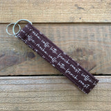 Handmade Wristlet Keychain - Java Anyone?