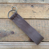 Handmade Wide Wristlet Keychain - Chardonnay