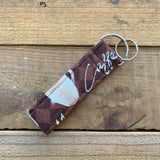 Handmade Key Fob - Cups of Java