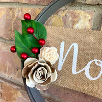 Noel Embroidery Hoop