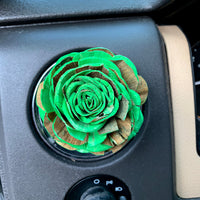 Wood Flower Auto Vent Clip - Multiple Options Available
