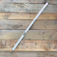 Handmade Lanyard - Creme Criss Cross