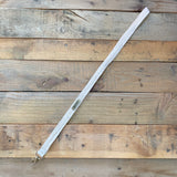 Handmade Lanyard - Creme Criss Cross