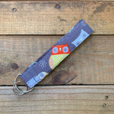 Handmade Wristlet Keychain - Owl Always See You