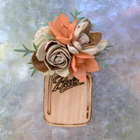Mini Mason Jar Magnets