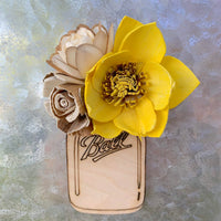 Mini Mason Jar Magnets