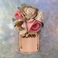 Mini Mason Jar Magnets
