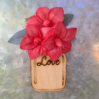 Mini Mason Jar Magnets