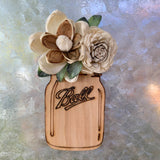 Mini Mason Jar Magnets