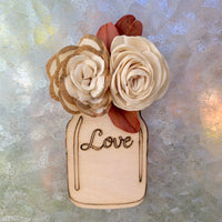 Mini Mason Jar Magnets