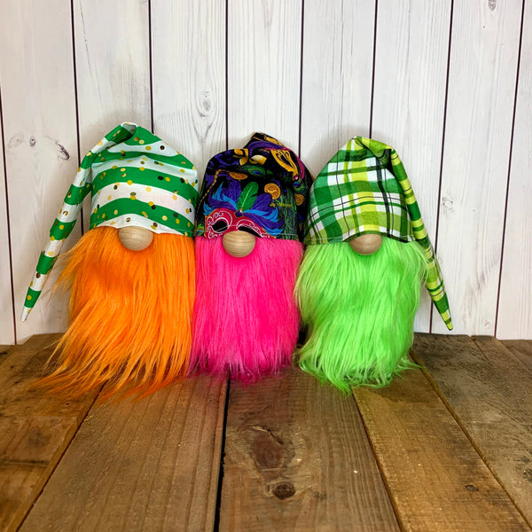 Gnomies  Mardi Gras Interchangeable Hats