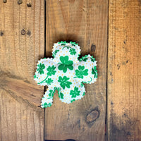 Handmade St. Patrick's Day Shamrocks
