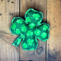 Handmade St. Patrick's Day Shamrocks