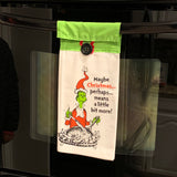 Dr Suess Christmas Towel