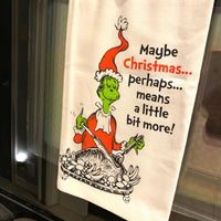 Dr Suess Christmas Towel