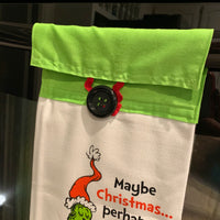 Dr Suess Christmas Towel