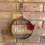 Noel Embroidery Hoop 2