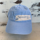Light Blue Blessed are the Peacemakers Hat