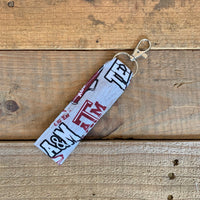 Handmade Chapstick Holder - Aggie Fan