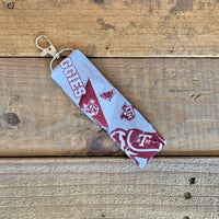 Handmade Chapstick Holder - Aggie Fan