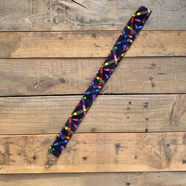 Handmade Lanyard - Coloring is Calming
