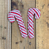 Handmade Christmas Candy Canes, Trees and Gingerbread People