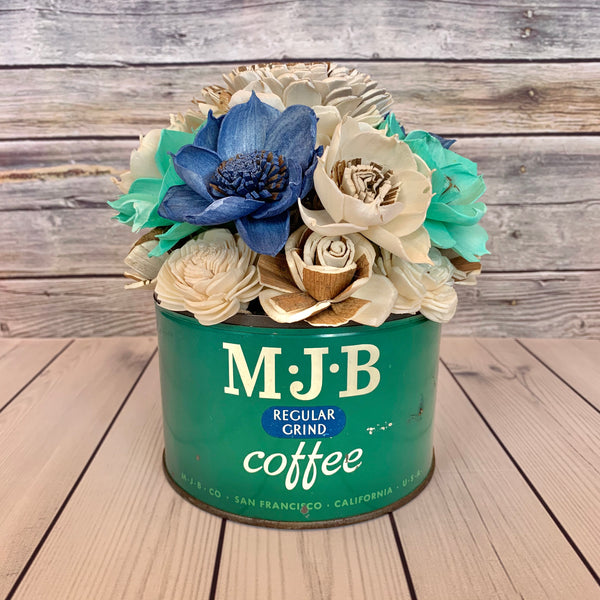 Round MJB Coffee Can